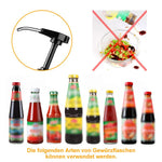 Austernsoßenflasche mit Ausgießer