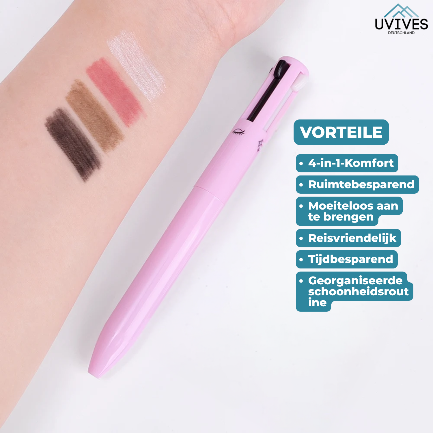 BeautyBuddy – The versatile 4-in-1 makeup pen for on the go