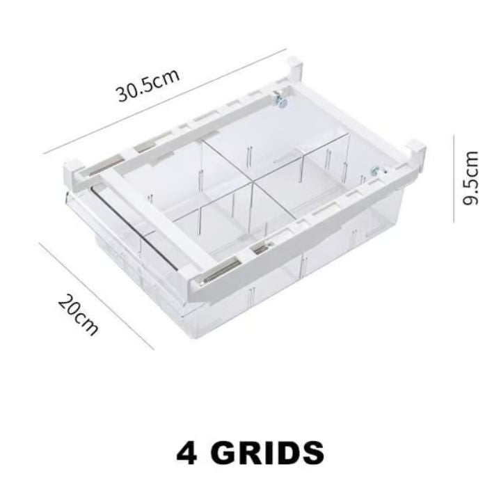 Practical Refrigerator Organizer for More Storage Space