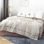 Elegante Wendedecke mit Mandala Design aus Baumwolle