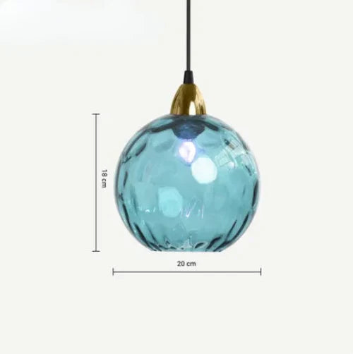 Elegante Glaskugel-Hängelampe – AuraLicht
