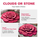 Elegant Diatomaceous Earth Bath Mat | Comfort and Style for Your Home