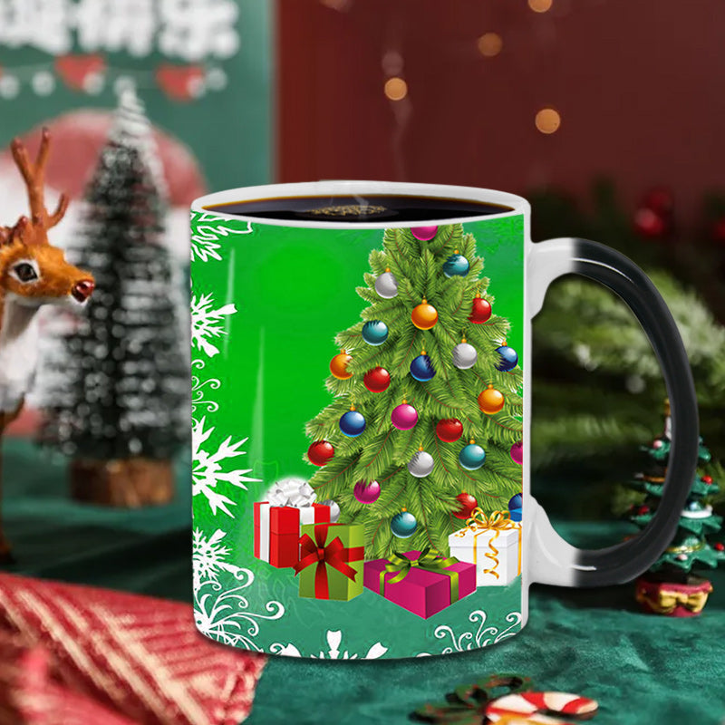 Farbwechselnder Thermobecher für Weihnachten