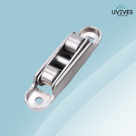 Quiet and smoothly gliding rollers for PVC windows