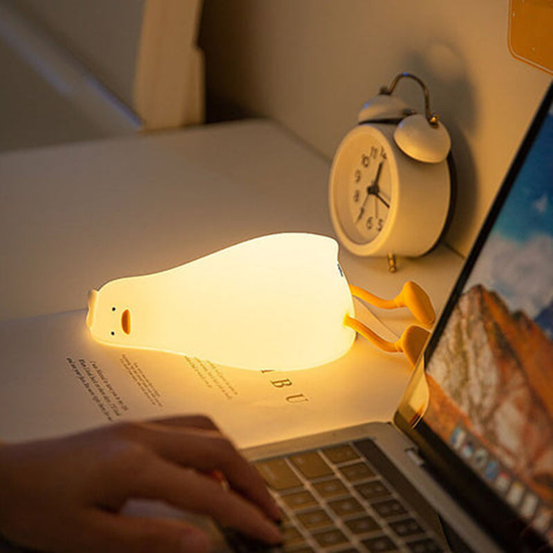Nachttischlampe in Entenform – Süßes Nachtlicht