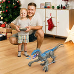 Ferngesteuertes Dinosaurier-Spielzeug mit Lichtern und Geräuschen