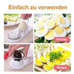Küchenhelfer | Vielseitiger Eier-Schneider für perfekte Scheiben