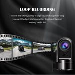 360° Drehbare HD Dashcam für umfassende Sicherheit