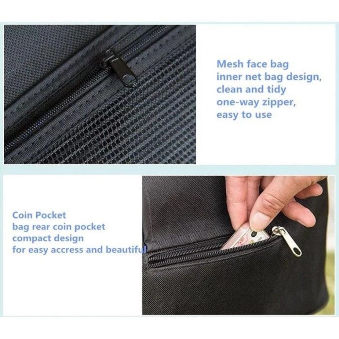 Isolierte Wickeltasche für Kinderwagen mit Feuchttuchspender