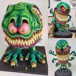 Große Monsterstatue mit wütendem Mund