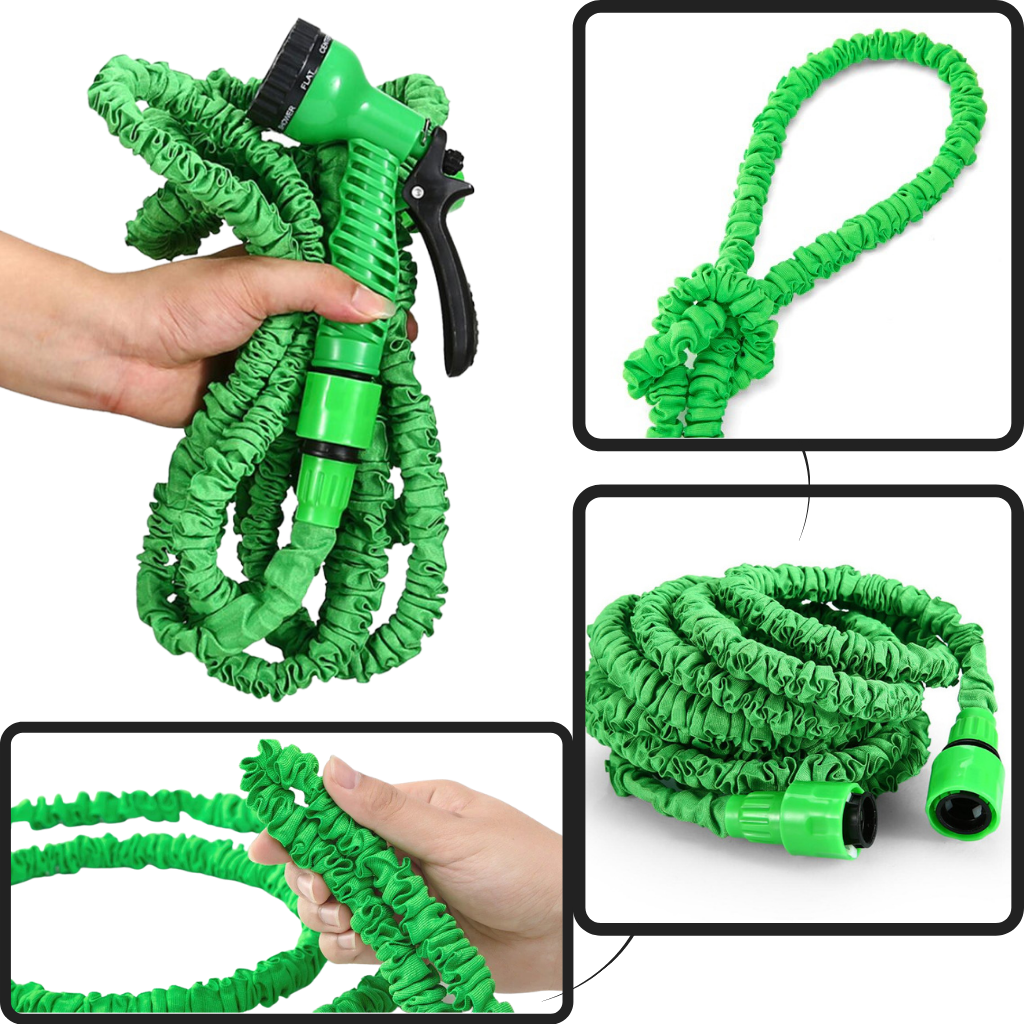 Flexible Garden Hose with 7 Spray Modes