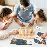 Kreatives Lernspiel zur Förderung der Multiplikation für Kinder