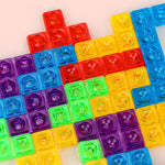 Puzzle aus Holz für Kinder - Spielzeug zum Fördern der Kreativität