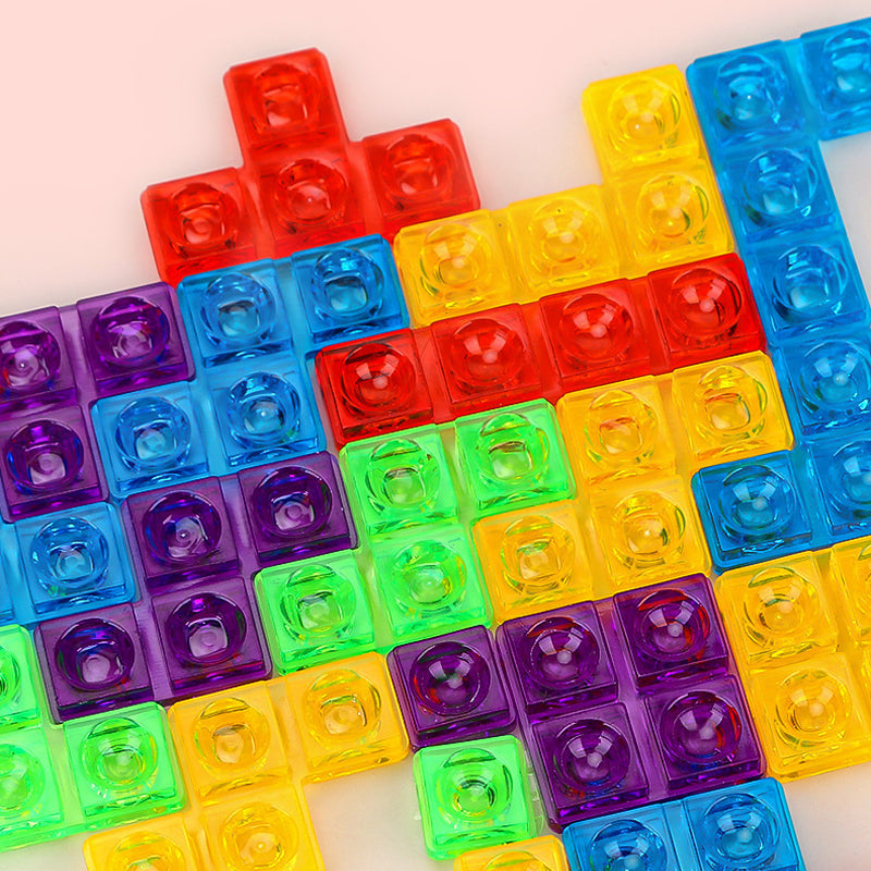 Puzzle aus Holz für Kinder - Spielzeug zum Fördern der Kreativität