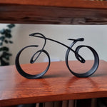 Elegant Metal Bicycle Sculpture for Your Home