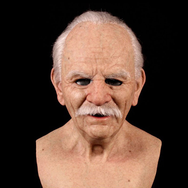 Gruseliger Halloween-Latexmaske für schaurige Kostüme