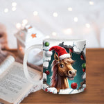 Tiermuster Weihnachtsbecher