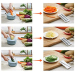 9-teiliges Set - Innovativer Gemüseschneider | KüchenProfi