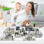 Elegant and Quiet Vacuum Cleaner – Efficient Cleaning for Your Home