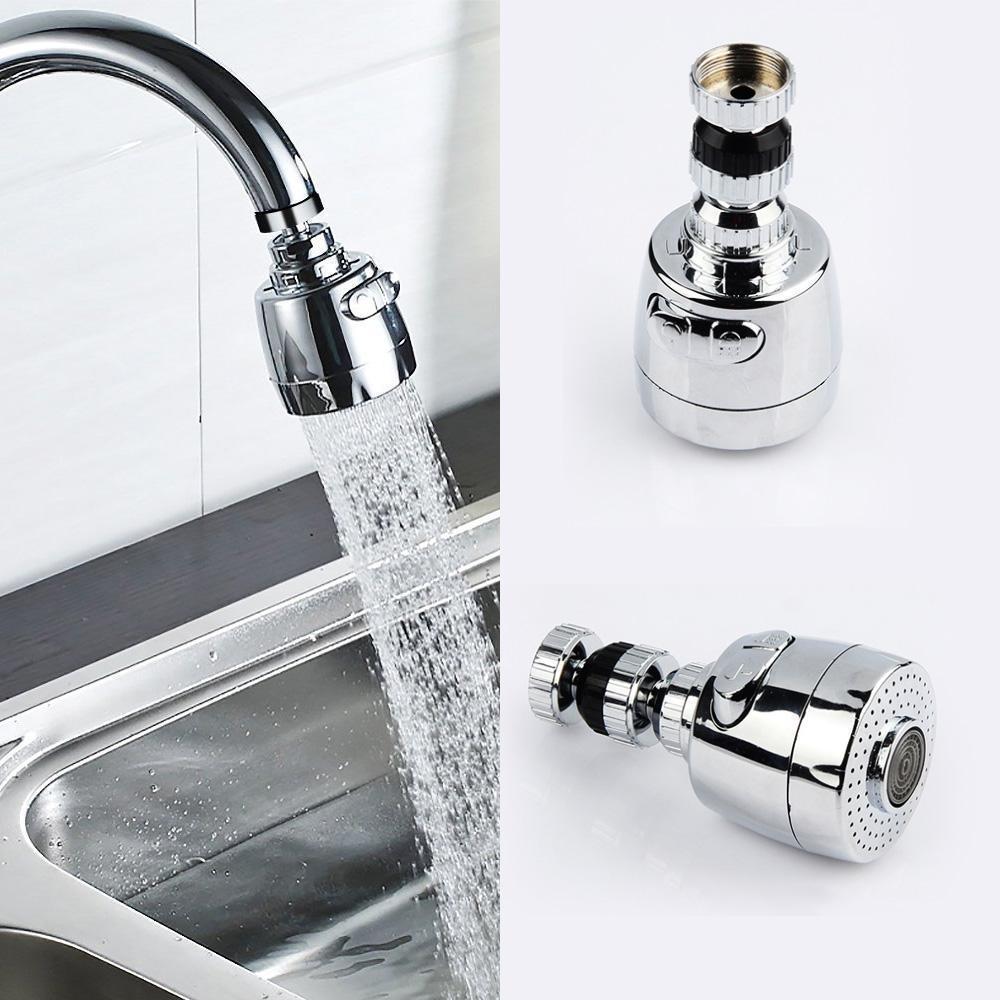 Wassereffizienter, 360° drehbarer Küchenarmatur | AquaFlex