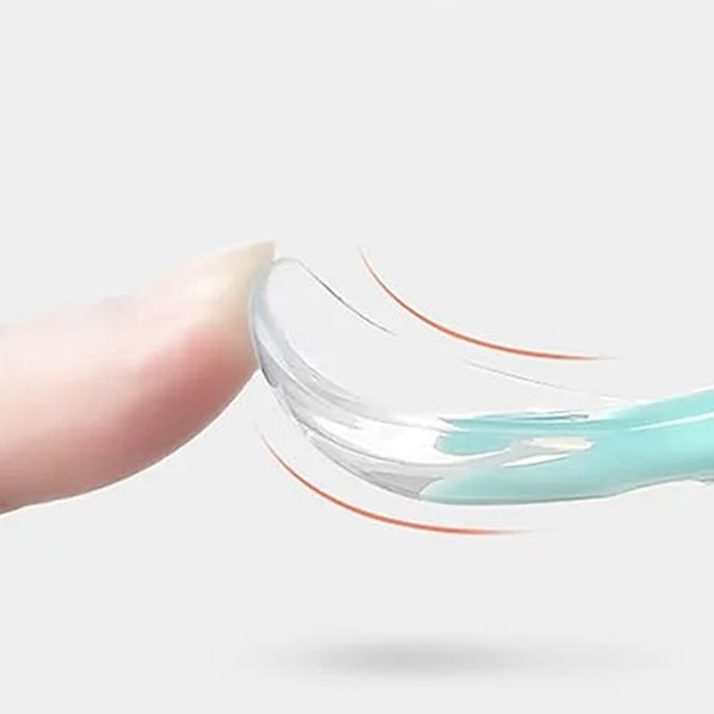 Silikonlöffel für Babys – 2-in-1 Funktion
