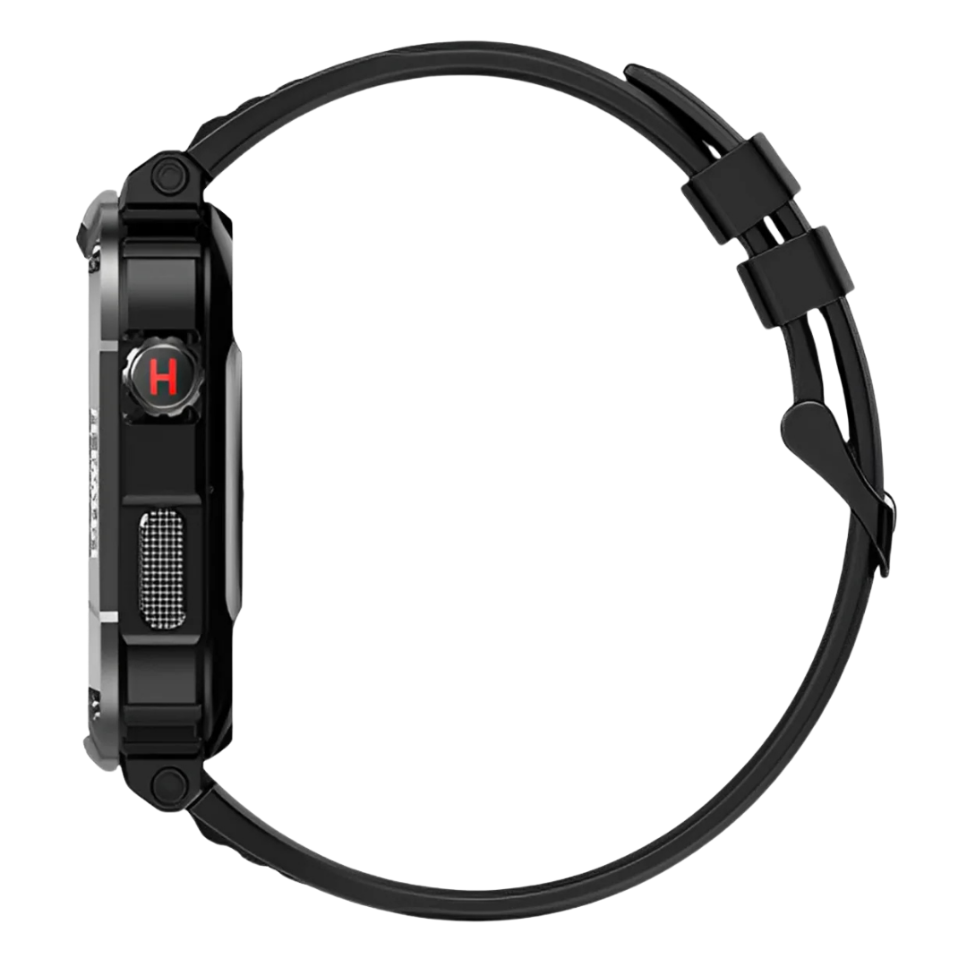 Robuste Smartwatch mit Gesundheitsmonitor – Stoßfest und Wasserdicht