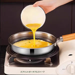 Edelstahlpfanne mit Ergonomischem Griff für Perfektes Kochen