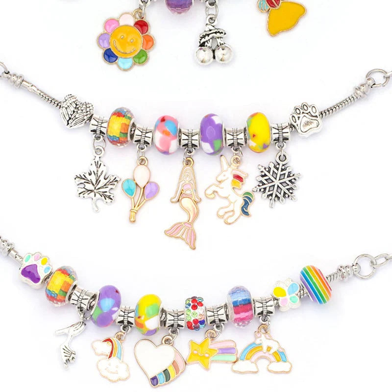 Kreatives Set zum Basteln von DIY-Armbändern