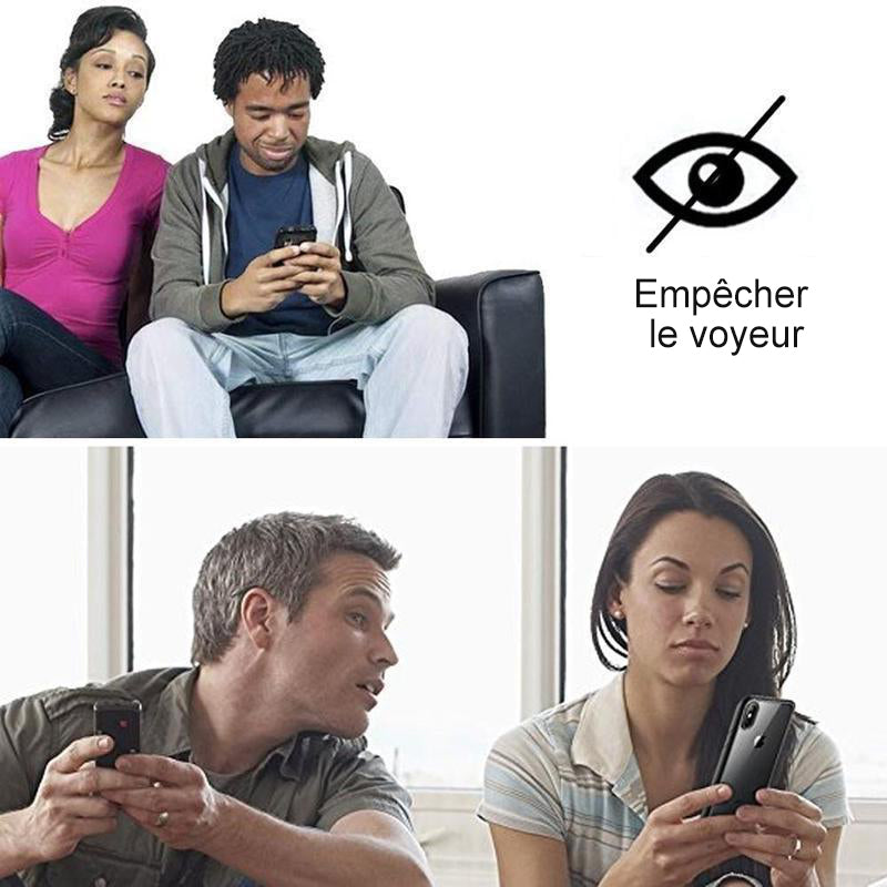 Privatsphäre-Schutzfolie für Smartphone-Displays | SecureShield