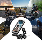 Wasserdichter Smartphone-Halter für Fahrrad und Motorrad