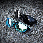 Sportliche Sonnenbrille mit UV400 Schutz und Polarisation