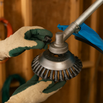 Turbo-Mähkopf für Gräser – Universelle 6-Klingen-Unkrautbürste für Trimmer