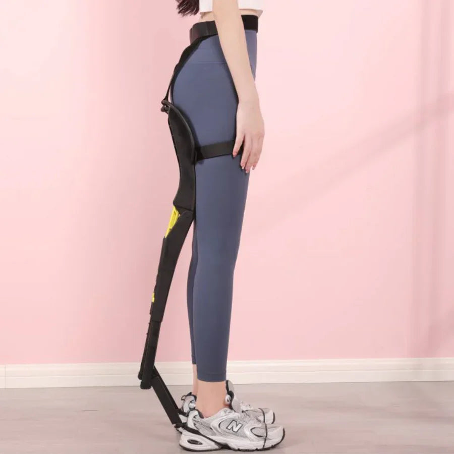 Tragbarer Faltstuhl mit tragbarem Exoskelett für Sportaktivitäten