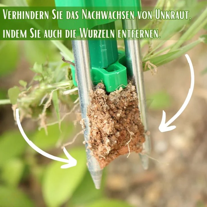 Unkrautstecher mit Fußpedal - Rückenfreundlich und Ergonomisch