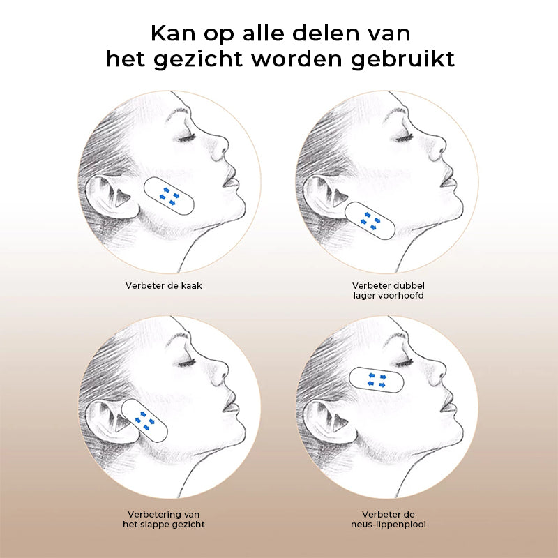 Sichtbare Verjüngung: Unsichtbares Lifting Tape