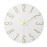 Moderne und geräuschlose Wanduhr für das Wohnzimmer – Elegante Uhr