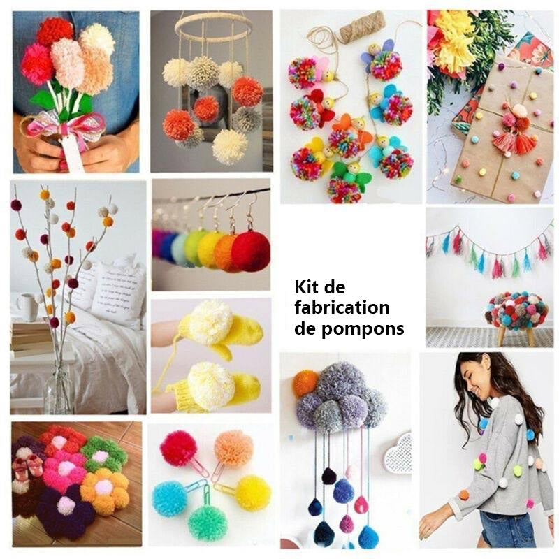 Kreatives Pompon-Bastelset | CraftSphere