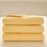 Ecoviva Waffle Blanket | 100% Sustainable Cotton | Stylish & Breathable
