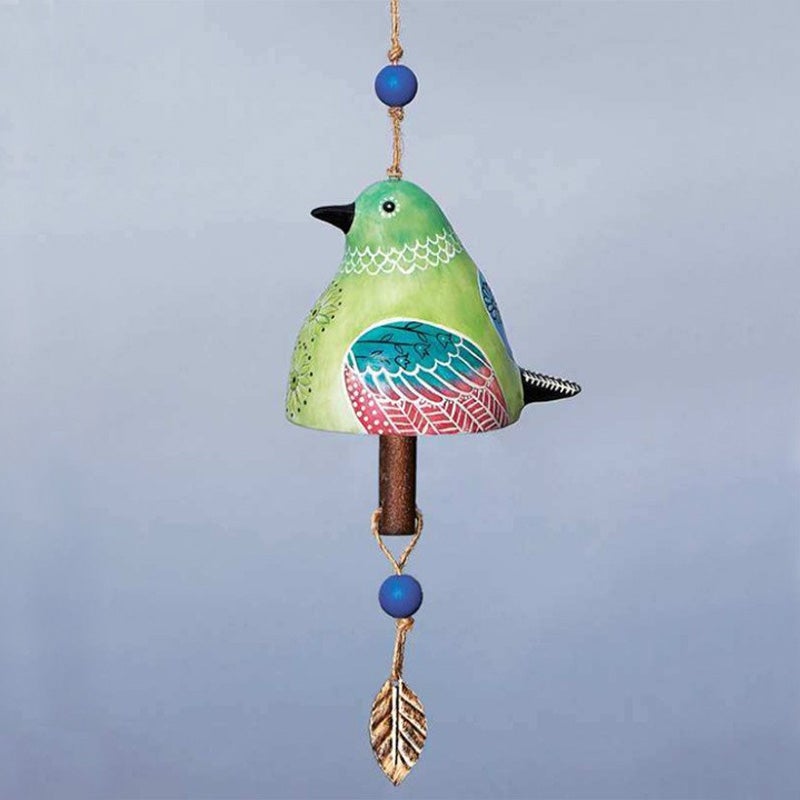 Keramische Vogel Windspiel Glocke für Garten und Zuhause Deko