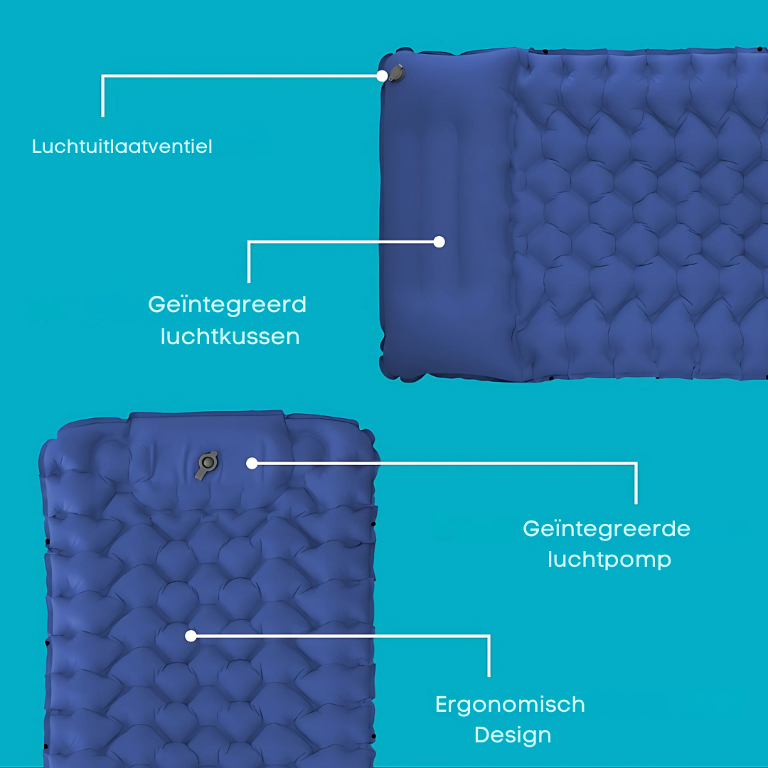 Selbstaufblasende Schlafmatte AirLite – Leicht, Kompakt & 10 cm Dicke