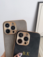 Luxuriöse Hülle für iPhone aus edlem Lammleder