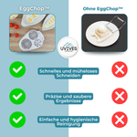 EggPro – 3-in-1 Egg Slicer for Perfect Results