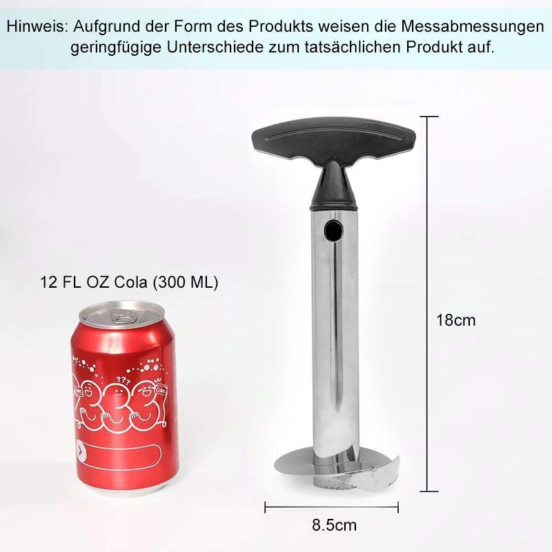 Effizienter Ananasschneider mit Kernentferner