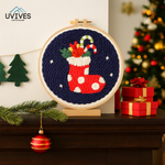 Well-being embroidery kit for festive memories