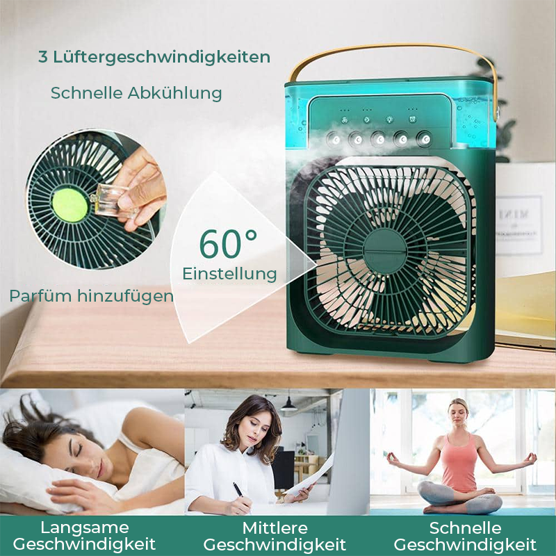 3-in-1 Luftkühler – Ventilator, Luftbefeuchter und Luftreiniger