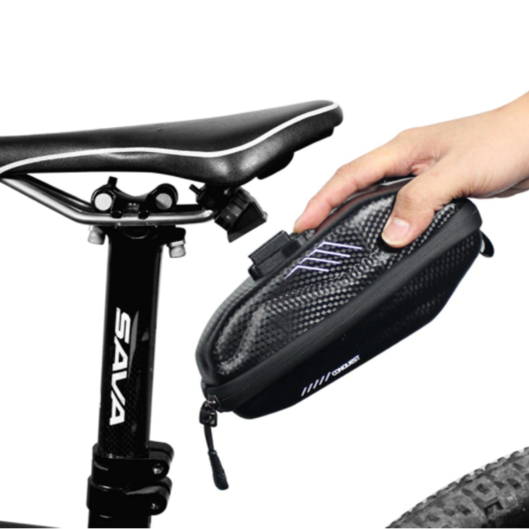 Wasserdichte Fahrradtasche mit schnellem Abnehmmechanismus