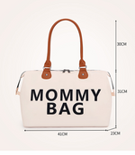 Große Wickeltasche für Babyartikel – 3-teiliges Set