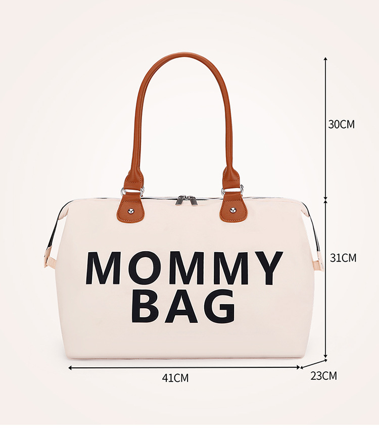 Große Wickeltasche für Babyartikel – 3-teiliges Set