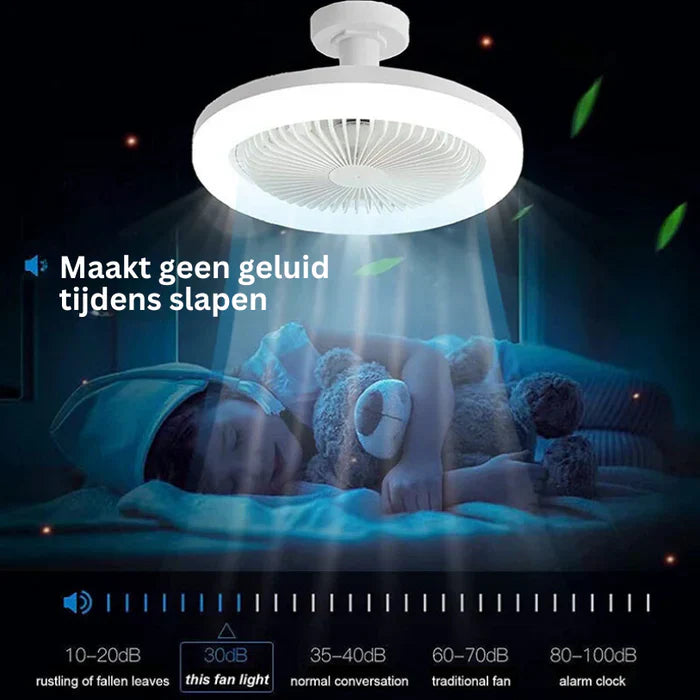 Deckenventilator mit integrierter Beleuchtung - LumiBreeze