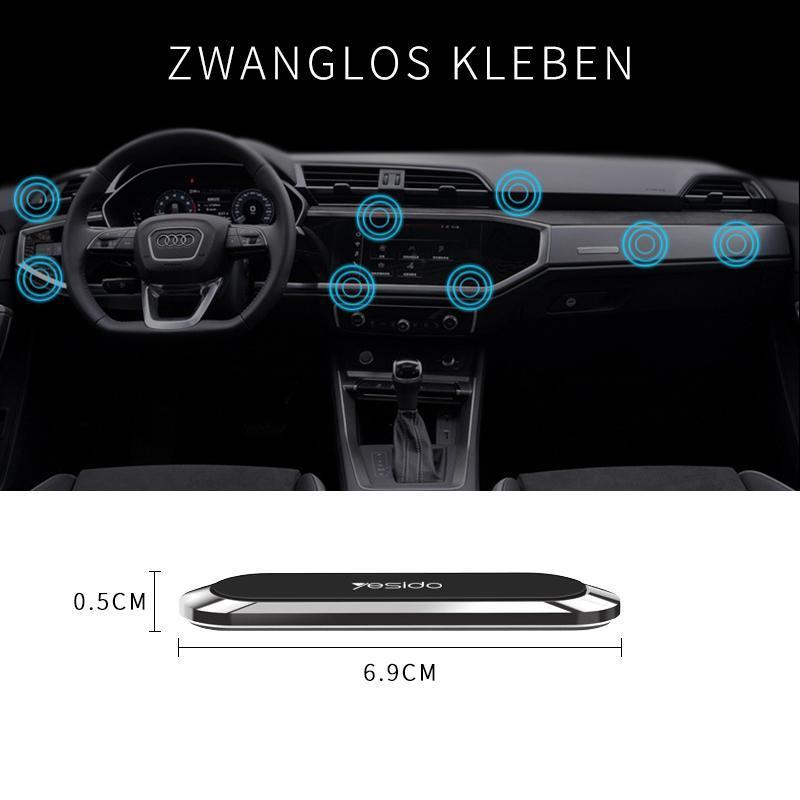 Kompakter, magnetischer Smartphonehalter ohne Montage